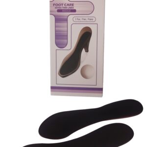 Plantilla Adhesiva Antideslizante Para Zapato Negra M