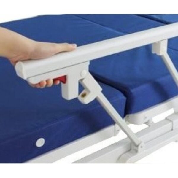 Cama Clínica Eléct 4 Pos Prem + Colchón Imper 8cm + Antiesc - Imagen 2