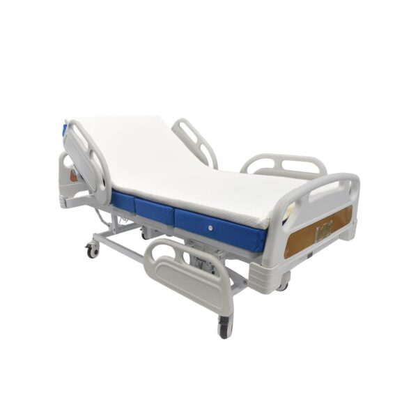 Cama Clínica Elect 5 Pos Dlux + Colchon Imper 10cm + Topper