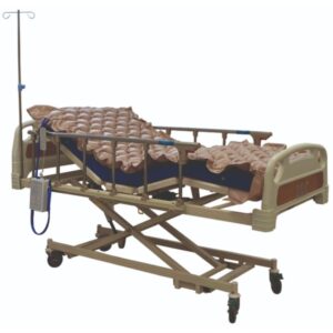 Cama Clínica Eléct 4 Pos Perm + Colchón Imper 10cm + Antiesc