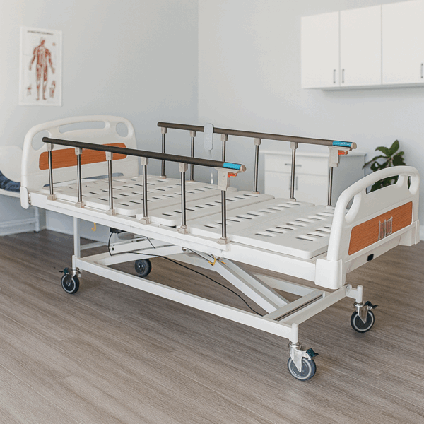 Cama Clínica Eléctrica 2 Posiciones Premium Plegable - Imagen 2